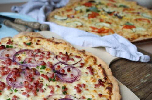 Glutenfreier Flammkuchen