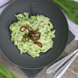 Bärlauch Käsespätzle glutenfrei
